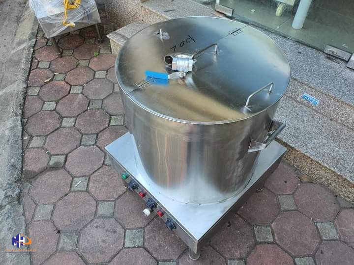 Nồi nấu cháo 50l bằng điện